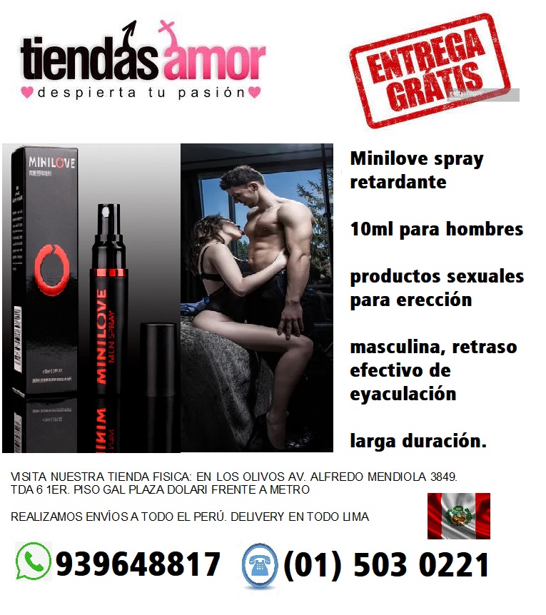 MINILOVE RETARDANTE SEXSHOP - LOS OLIVOS 